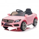 12V Kids Ride On Car 2.4GHZ Remote Control LED Lights Pink