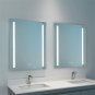 LED Bathroom Mirror, 24 x 32 inch, Anti Fog, Night Light, Dimmable, Touch Button, Super Slim,90 CRI