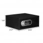 Home Use Electronic Password Steel Plate Safe Box 16.93*14.57*7.09"