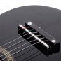 23" Acoustic Guitar Pick Strings Black