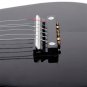 23" Acoustic Guitar Pick Strings Black