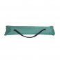 Oxford Cloth Hardwood With Cup Holder Wooden Stick Perforated 100kg Seaside Courtyard Oxford Green