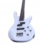 Exquisite Stylish IB Bass with Power Line and Wrench Tool White