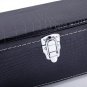 Glarry 41" Folk Guitar Hardshell Carrying Case Fits Most Acoustic Guitars Crocodile Dermatoglyph