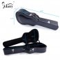 Glarry 41" Folk Guitar Hardshell Carrying Case Fits Most Acoustic Guitars Crocodile Dermatoglyph