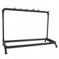 Glarry 7-Slot Guitar Holder Rack Stand Black