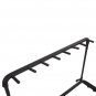 Glarry 7-Slot Guitar Holder Rack Stand Black