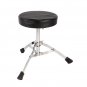 Glarry 13"x8" 3-Pieces Junior Kids Child Drum Set Kit Pedal Drum Stick Wrench Drum Stool Black