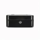 Stainless Steel Small Safe Box Cash Box Black
