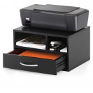 Two-Tier Wooden Printer/Fax Stands Desktop Organizers