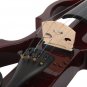 4/4 Electric Silent Violin Case Bow Rosin Headphone Connecting Line V-0