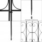 Fashionable And Beautiful Oval Top Iron Art Garden Fence