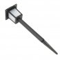 6pcs Waterproof Solar Torch Light Outdoor Decorative Lighting with Flickering Flames Auto On/Off