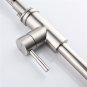 Single Handle High Arc Pull out Kitchen Faucet with Pull down Sprayer Stainless Steel Sink Faucet