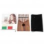 Kasch 17 Key Kalimba with Tuning Hammer & Tone Stickers & Manual & Velvet Bag & Stickers
