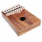 Kasch 17 Key Kalimba with Tuning Hammer & Tone Stickers & Manual & Velvet Bag & Stickers
