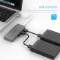 LENTION USB-C Multiport Hub with 3 USB 3.0 Ports, SD Card Reader, Micro SD Card Reader