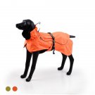 Dog Coats Small Waterproof,Warm Outfit Clothes Dog Jackets Small,Adjustable Drawstring orange&size L