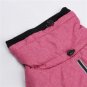 New Style Dog Winter Jacket with Waterproof Warm Polyester Filling Fabric-(pink ,size XL)