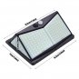 208LED Solar PIR (Automatic Human Body Induction) Garden Waterproof Outdoor Wall Light/Lighting