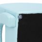Children's Single Sofa Rainbow Section Sky Blue