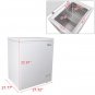 ZOKOP BD-150 AC115V/60Hz 143L/ 5.0 CU.FT Single Door Horizontal Freezer White