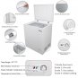 ZOKOP BD-150 AC115V/60Hz 143L/ 5.0 CU.FT Single Door Horizontal Freezer White