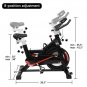 Home Exercise Bike Black