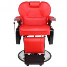 Professional Salon Barber Chair 8702A Red