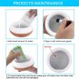 ZOKOP 500ml LED Essential Oil Aroma Air Aromatherapy Diffuser Cool Mist Remote Control