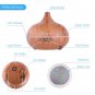 ZOKOP 500ml LED Essential Oil Aroma Air Aromatherapy Diffuser Cool Mist Remote Control