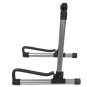 Glarry Foldable Guitar Electric Guitar Stand Floor Rack Holder Gray