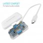 LENTION USB-C Hub with 4 USB 3.0 Ports, Compatible with Thunderbolt 3 Port, Data Transfer (White)