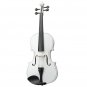 16" Acoustic Viola Case Bow Rosin White