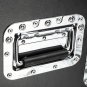 19" 10U Single Layer Double Door DJ Equipment Cabinet Black & Silver