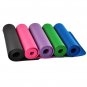 15mm Thick NBR Pure Color Anti-skid Yoga Mat 183x61x1.5cm Black