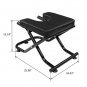 Folding Yoga Inversion Stool Black