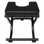 Folding Yoga Inversion Stool Black