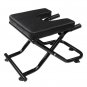 Folding Yoga Inversion Stool Black