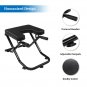 Folding Yoga Inversion Stool Black