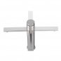 360-Degree Rotating Bathroom Basin Sink Faucet Single Handle Lavatory Water-Saving Stainless Steel