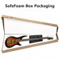 Glarry GIB Electric Bass Guitar Full Size 4 String Sunset Color