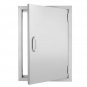 ZOKOP OKAD-2417 Single Door Stainless Steel 304 Cabinet Door 24 X 17 X 1.5 Inches Built-In