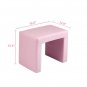 Children Sofa Multi-Functional Sofa Table and Chair Set Pink