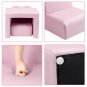 Children Sofa Multi-Functional Sofa Table and Chair Set Pink