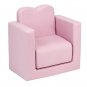 Children Sofa Multi-Functional Sofa Table and Chair Set Pink
