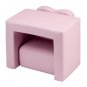 Children Sofa Multi-Functional Sofa Table and Chair Set Pink