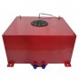 15 Gallon 60L Universal Aluminum Fuel Tank Oil Level Sensor Red
