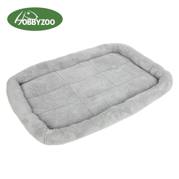 [HOBBYZOO] 51" Large Size Pet Dog Bed Pet Mat Pad Gray