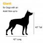 [HOBBYZOO] 51" Large Size Pet Dog Bed Pet Mat Pad Gray